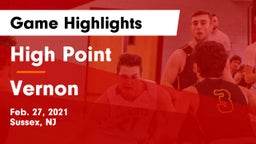 High Point  vs Vernon  Game Highlights - Feb. 27, 2021
