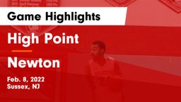 High Point  vs Newton  Game Highlights - Feb. 8, 2022