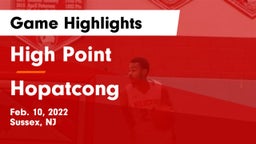 High Point  vs Hopatcong  Game Highlights - Feb. 10, 2022