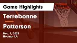 Terrebonne  vs Patterson  Game Highlights - Dec. 7, 2023