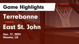 Terrebonne  vs East St. John  Game Highlights - Jan. 17, 2024