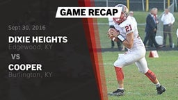 Recap: Dixie Heights  vs. Cooper  2016