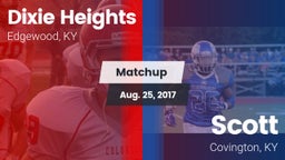 Matchup: Dixie Heights High vs. Scott  2017