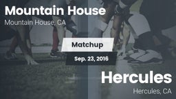 Matchup: Mountain House High vs. Hercules  2016