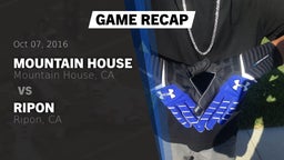 Recap: Mountain House  vs. Ripon  2016