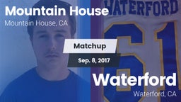 Matchup: Mountain House High vs. Waterford  2017