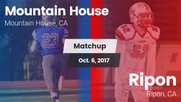 Matchup: Mountain House High vs. Ripon  2017