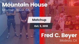 Matchup: Mountain House High vs. Fred C. Beyer  2018
