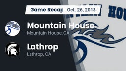 Recap: Mountain House  vs. Lathrop  2018