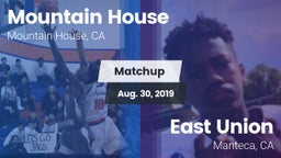 Matchup: Mountain House High vs. East Union  2019