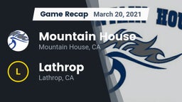 Recap: Mountain House  vs. Lathrop  2021