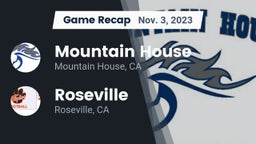 Recap: Mountain House  vs. Roseville  2023