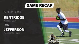Recap: Kentridge  vs. Jefferson  2016