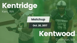Matchup: Kentridge High vs. Kentwood  2017
