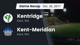 Recap: Kentridge  vs. Kent-Meridian   2017