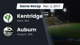 Recap: Kentridge  vs. Auburn  2017