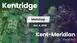 Matchup: Kentridge High vs. Kent-Meridian   2018