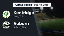 Recap: Kentridge  vs. Auburn  2018