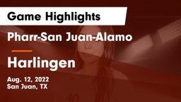 Pharr-San Juan-Alamo  vs Harlingen  Game Highlights - Aug. 12, 2022