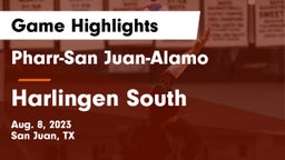 Pharr-San Juan-Alamo  vs Harlingen South  Game Highlights - Aug. 8, 2023