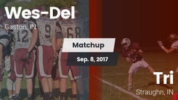 Matchup: Wes-Del  vs. Tri  2017