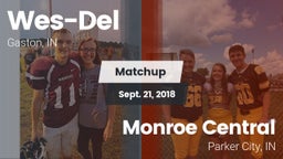 Matchup: Wes-Del  vs. Monroe Central  2018