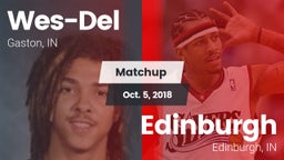 Matchup: Wes-Del  vs. Edinburgh  2018