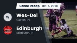 Recap: Wes-Del  vs. Edinburgh  2018