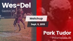 Matchup: Wes-Del  vs. Park Tudor  2019