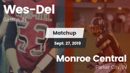 Matchup: Wes-Del  vs. Monroe Central  2019