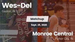 Matchup: Wes-Del  vs. Monroe Central  2020