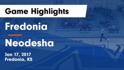 Fredonia  vs Neodesha  Game Highlights - Jan 17, 2017