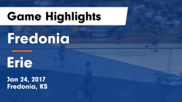Fredonia  vs Erie  Game Highlights - Jan 24, 2017