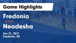 Fredonia  vs Neodesha  Game Highlights - Jan 31, 2017