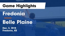 Fredonia  vs Belle Plaine  Game Highlights - Dec. 3, 2018