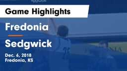 Fredonia  vs Sedgwick  Game Highlights - Dec. 6, 2018