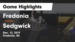 Fredonia  vs Sedgwick  Game Highlights - Dec. 12, 2019
