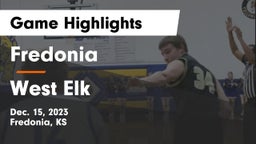 Fredonia  vs West Elk  Game Highlights - Dec. 15, 2023