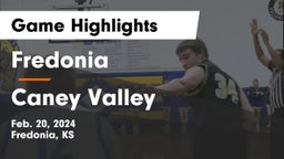 Fredonia  vs Caney Valley  Game Highlights - Feb. 20, 2024