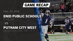 Recap: Enid Public Schools vs. Putnam City West  2016