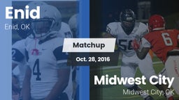 Matchup: Enid Public Schools vs. Midwest City  2016