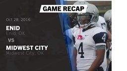 Recap: Enid  vs. Midwest City  2016