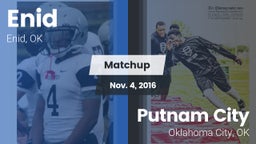 Matchup: Enid Public Schools vs. Putnam City  2016