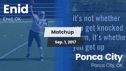 Matchup: Enid Public Schools vs. Ponca City  2017