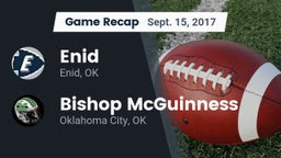 Recap: Enid  vs. Bishop McGuinness  2017