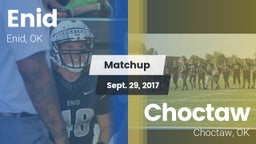 Matchup: Enid Public Schools vs. Choctaw  2017