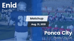 Matchup: Enid Public Schools vs. Ponca City  2018