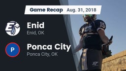 Recap: Enid  vs. Ponca City  2018