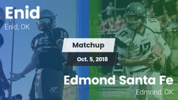 Matchup: Enid Public Schools vs. Edmond Santa Fe 2018
