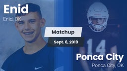 Matchup: Enid Public Schools vs. Ponca City  2019